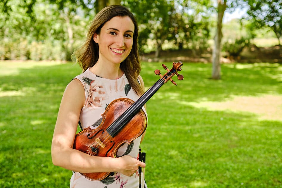 Violinista en Barcelona